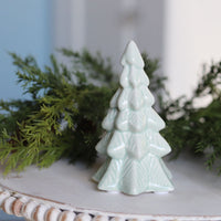 Iridescent Ceramic Green Tree