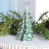 Iridescent Ceramic Green Tree