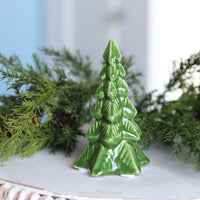 Iridescent Ceramic Green Tree