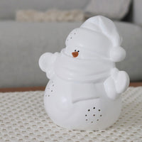 Ceramic Snuggles Snowman Large