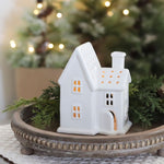Ceramic Farmhouse Tealight Holder