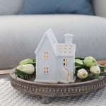 Ceramic Farmhouse Tealight Holder