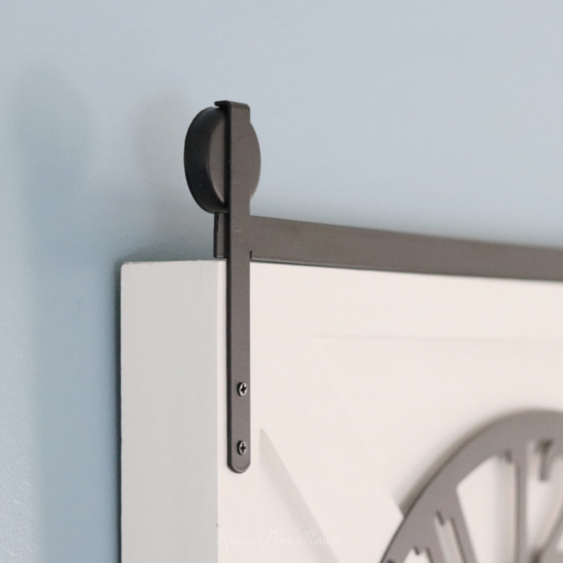 Barn Door Wall Clock