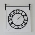 Barn Door Wall Clock