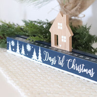Winter Christmas Countdown Advent Block
