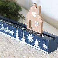 Winter Christmas Countdown Advent Block