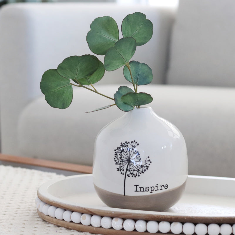 Ceramic Dandelion Vase