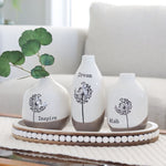 Ceramic Dandelion Vase