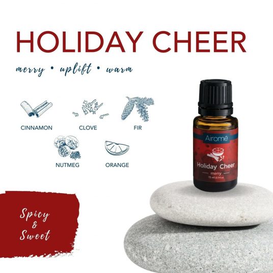 Merry & Bright Airome Essential Oils Gift Set