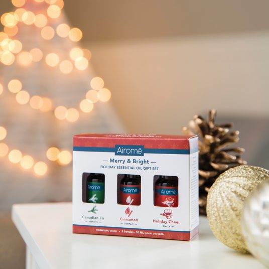 Merry & Bright Airome Essential Oils Gift Set