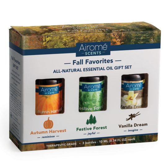 Fall Favourites Airome Essential Oils Gift Set