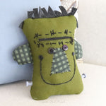 Fabric Frankenstein Head