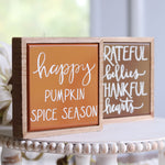 Fall Box Signs