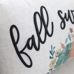 Fall Sweet Fall Harvest Tassel Pillow