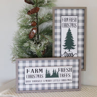 Farm Fresh Christmas Tree Sign