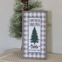 Farm Fresh Christmas Tree Sign