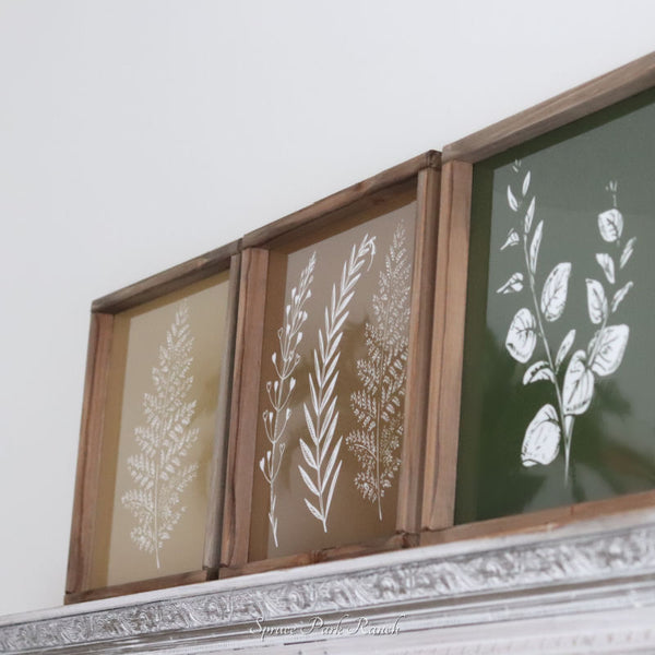 Calming Fern Plaque