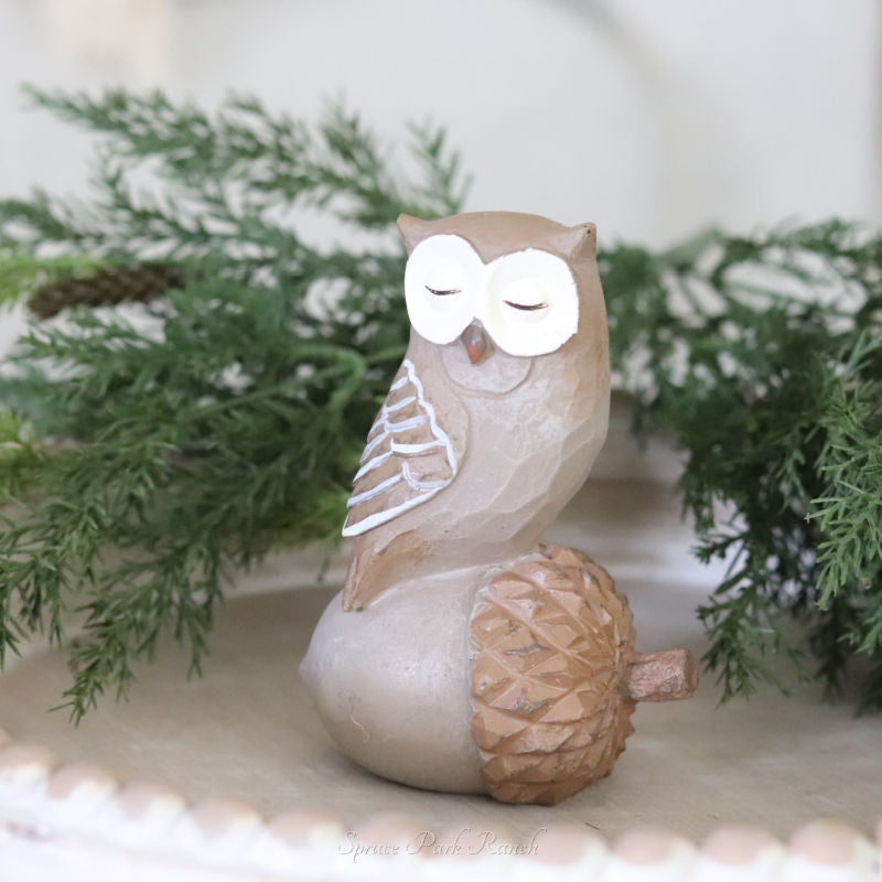 Forest Animal Resin Acorn