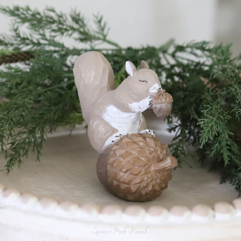Forest Animal Resin Acorn
