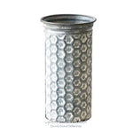 Vase Galvanized Honeycomb