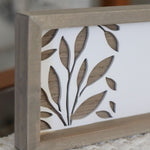 Wood Cutout Gather Here Sign