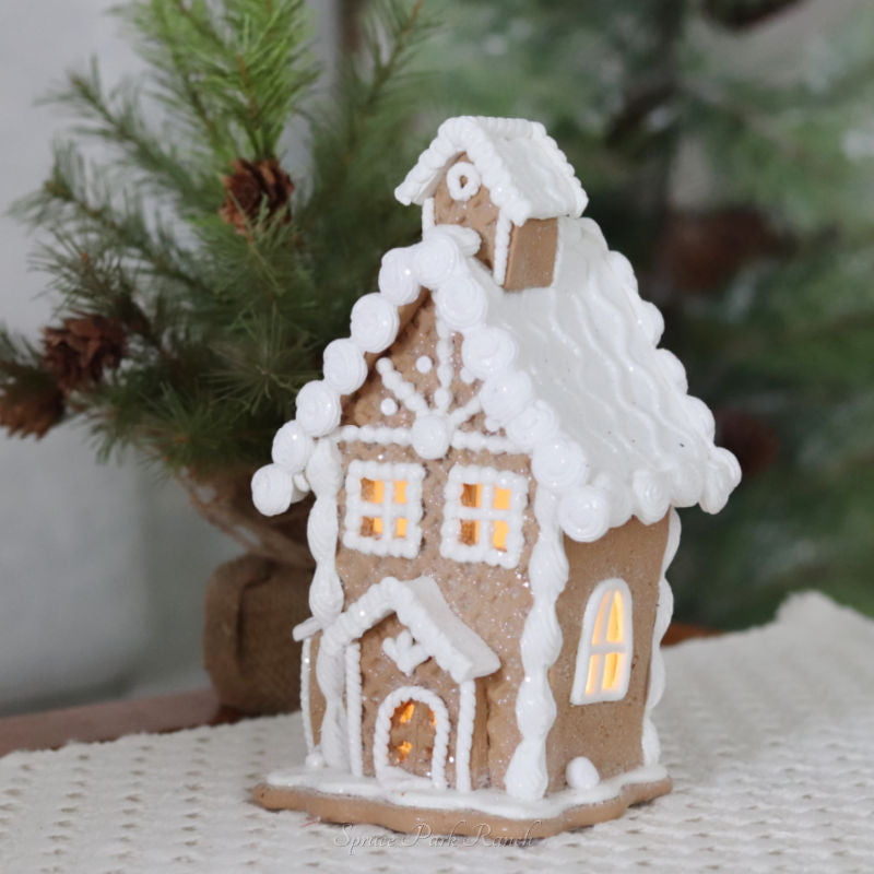Light Up Gingerbread House