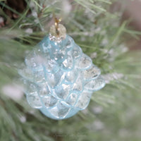 Glass Green Tree Ornament