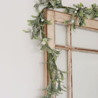 Glittered Mistletoe Greenery Collection