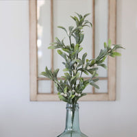 Glittered Mistletoe Greenery Collection
