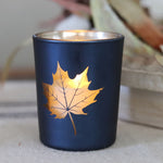 Gold Leaf Votive Holder Set