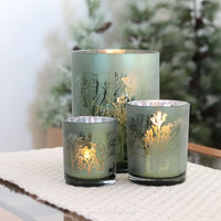 Green Tree Candle Holder