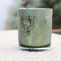 Green Tree Candle Holder
