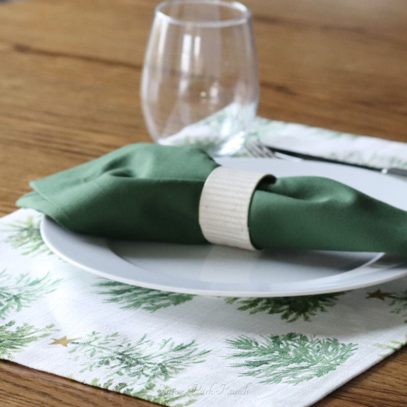 Elements Green Napkin
