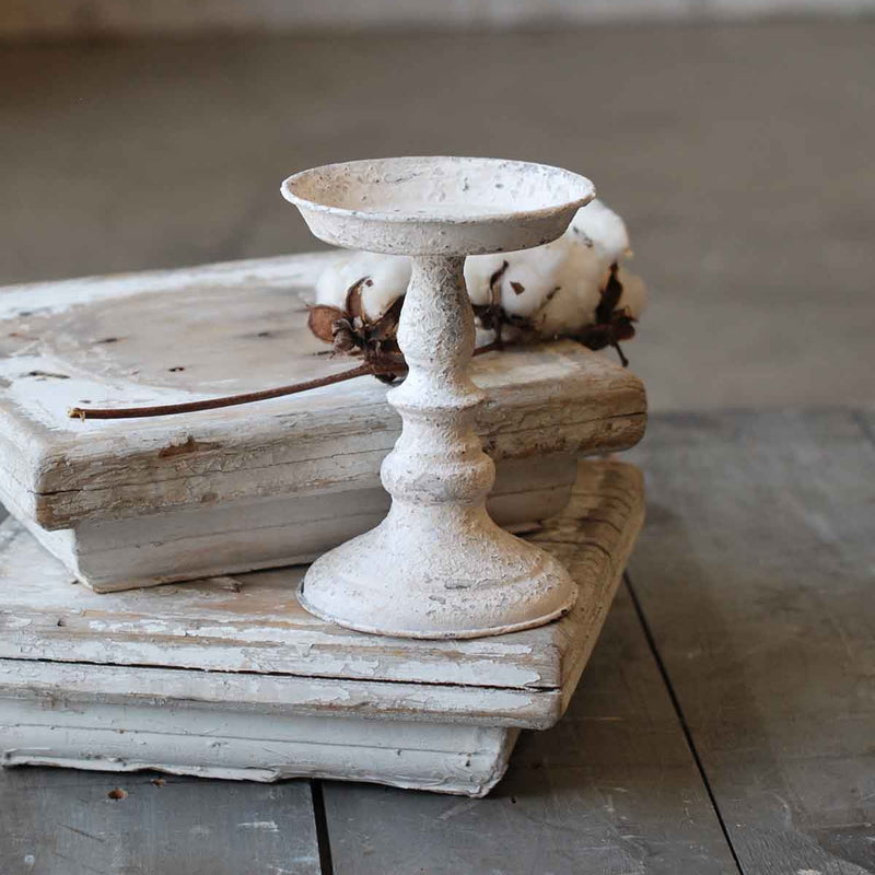 Distressed Candle Holder