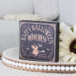 Halloween Block Sign