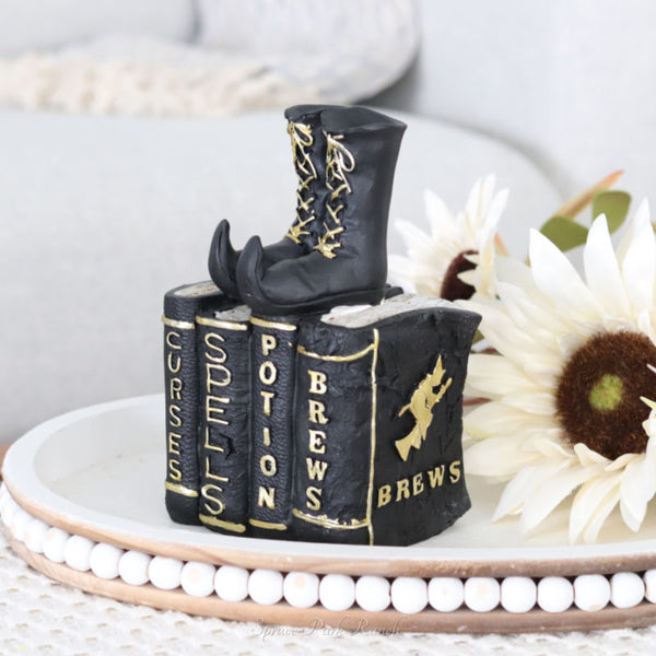 Halloween Resin Books