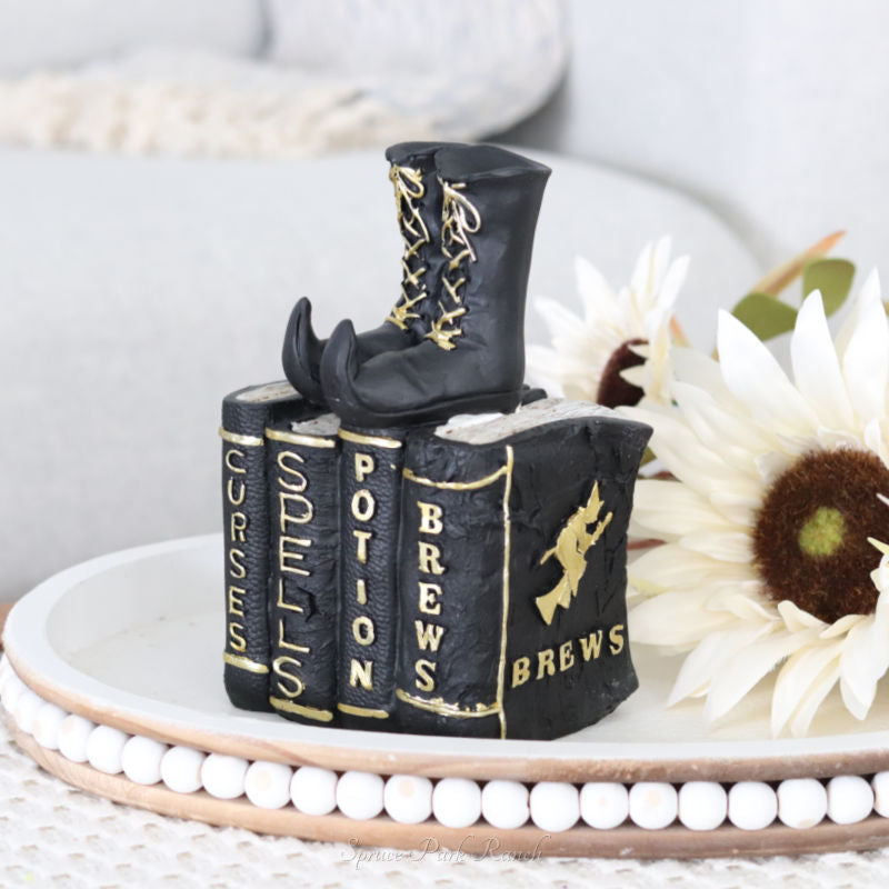 Halloween Resin Books