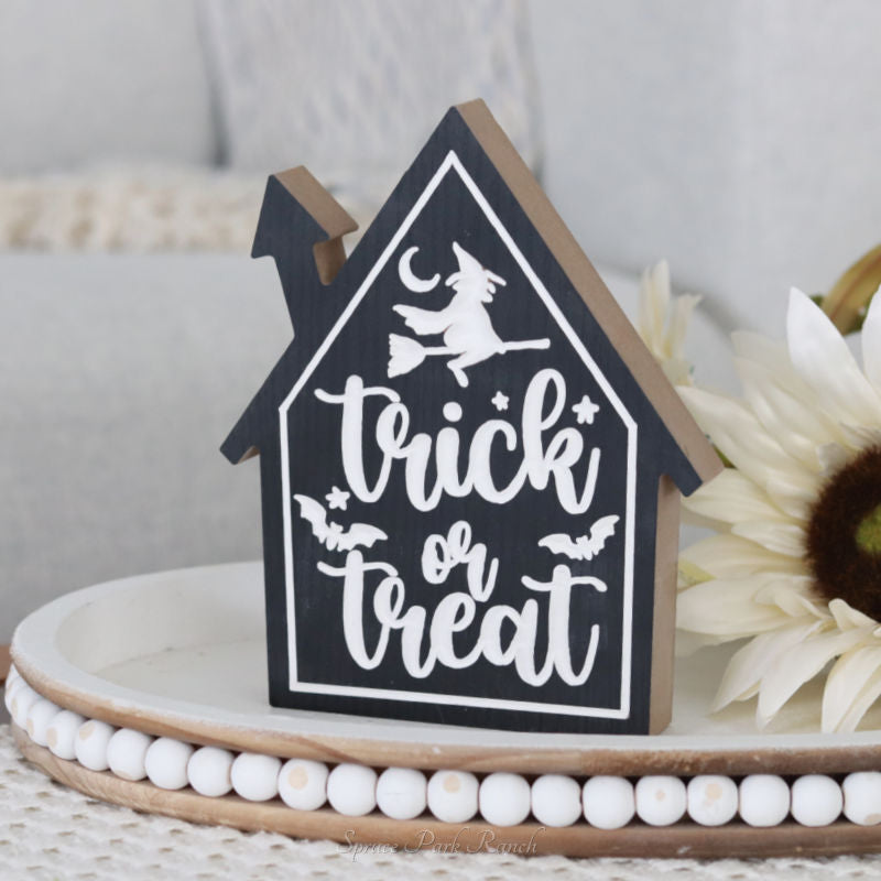 Halloween House Block