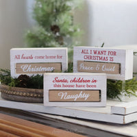 Holiday Double Sided Spinning Sign