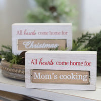 Holiday Double Sided Spinning Sign