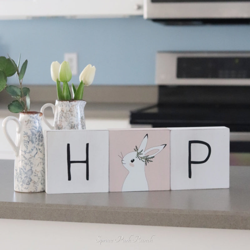 Reversible Hop Bunny Blocks