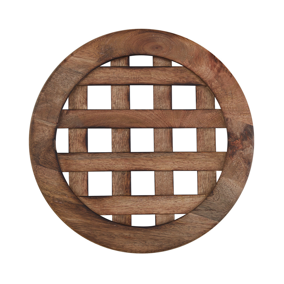 Lattice Wooden Charger