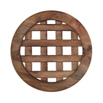 Lattice Wooden Charger