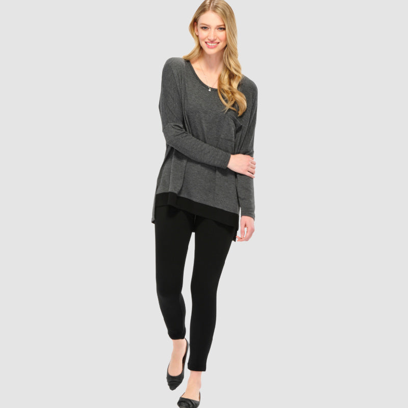 Black Fleece Lined Leggings