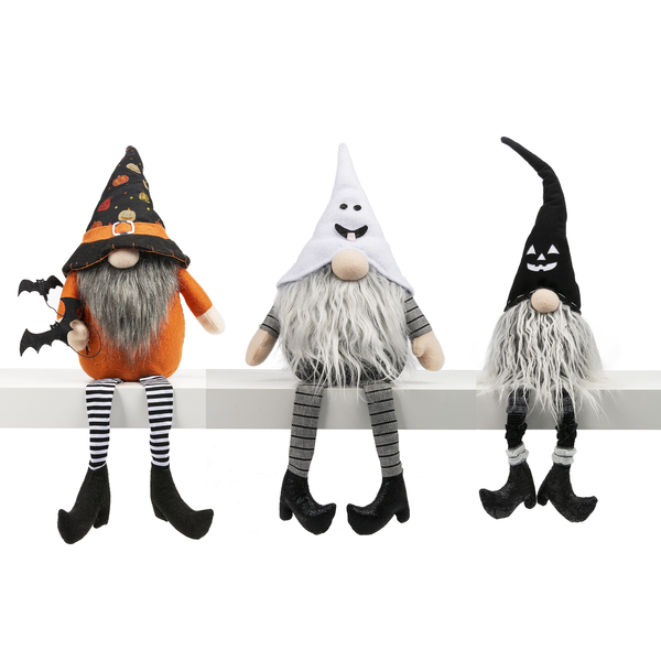 Halloween Witch Gnome Shelf Sitter