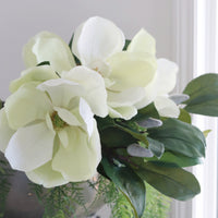 Cream Magnolia Spray 23”