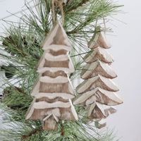 Mango Wood Tree Ornament