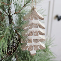 Mango Wood Tree Ornament