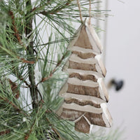 Mango Wood Tree Ornament