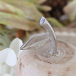 Mango Wood And Metal Apple